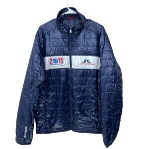 J. Lindeberg‎ Women's XL Primaloft Puffer Jacket 2015 Alpine World Ski Vail Audi